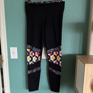 JoyLab Floral Black Leggings